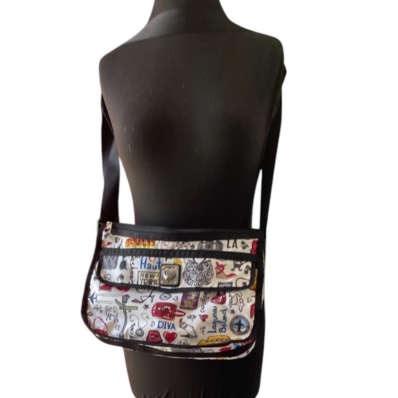 Brighton Multicolor Crossbody Adventure Awaits Women's Bag - Picture 2 of 10